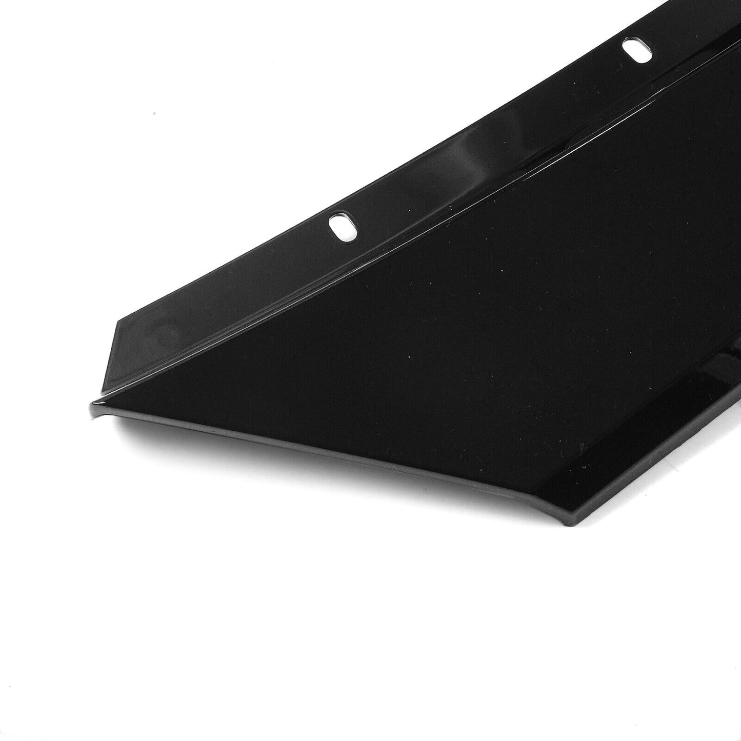 Front Bumper Spoiler Lip Splitter Kit For Corvette C8 All Models 2020-2024 Black