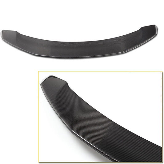 1Pc Rear Trunk Spoiler Wing Lip For Tesla Model 3 2017-2023 Real Carbon Fiber