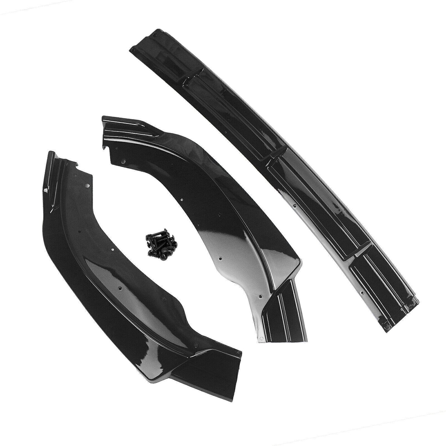 Gloss Black Front Bumper Spoiler Lip Kit For Infiniti G37 Sedan 4Door 2010-2013