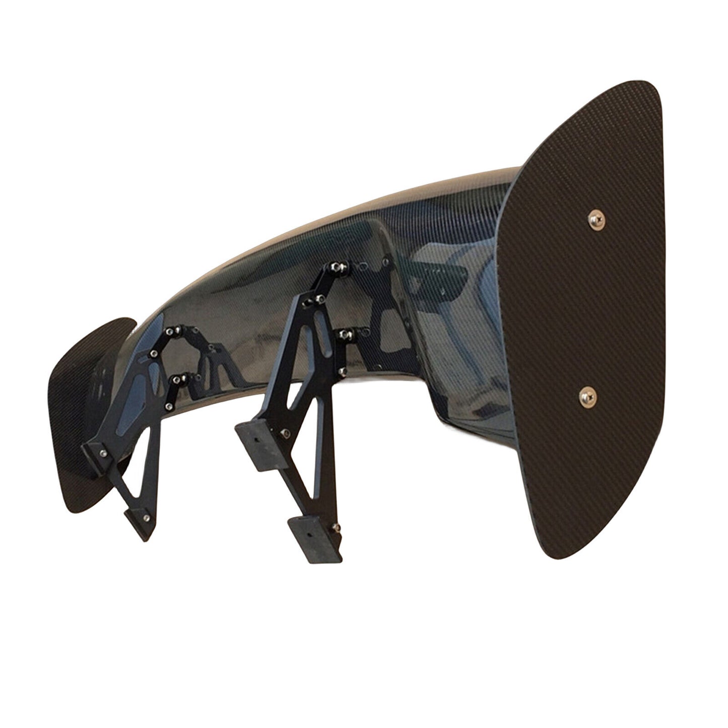 Carbon Fiber Car Rear Trunk Spoiler Lip Wing For Tesla Model 3 2017-2024 Black