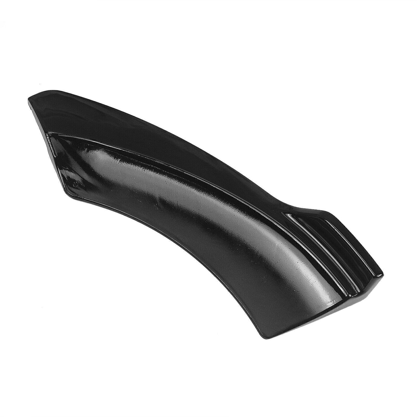 Gloss Black Front Bumper Spoiler Lip For Mercedes Benz E-Class W213 2021 Sport