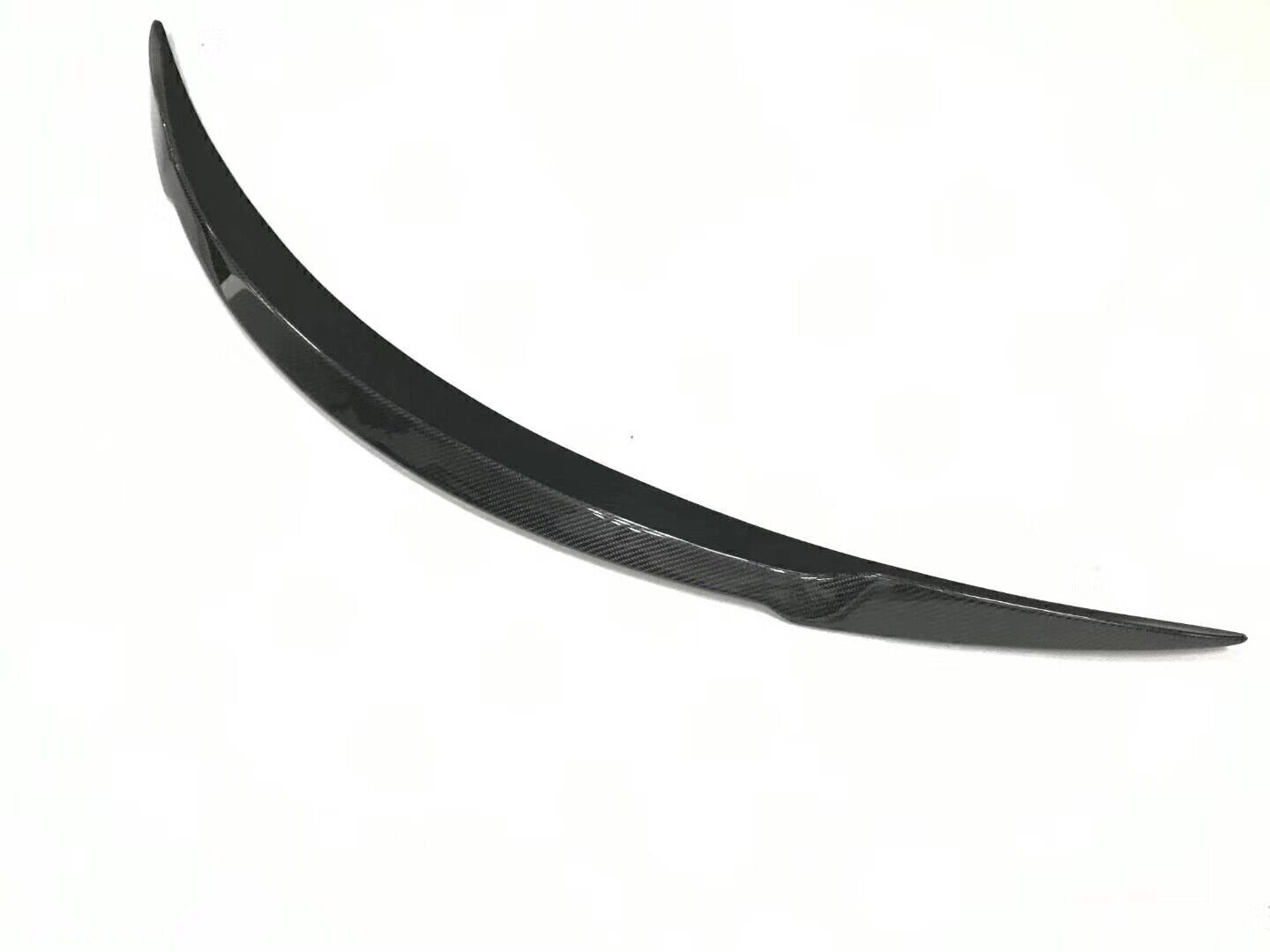 1Pc Black Car Rear Trunk Spoiler Wing Lip For Tesla Model S Sedan 2012 2013-2019