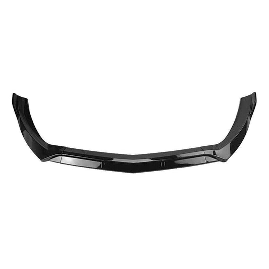 Car Front Bumper Lip Spoiler For Mercedes W117 C117 CLA45 2017-2018 Gloss Black
