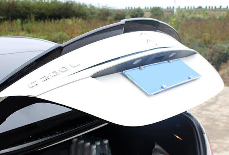 1x Car Rear Trunk Spoiler Wing Lip Body Kit For Mercedes Benz W205 AMG 2015-2021