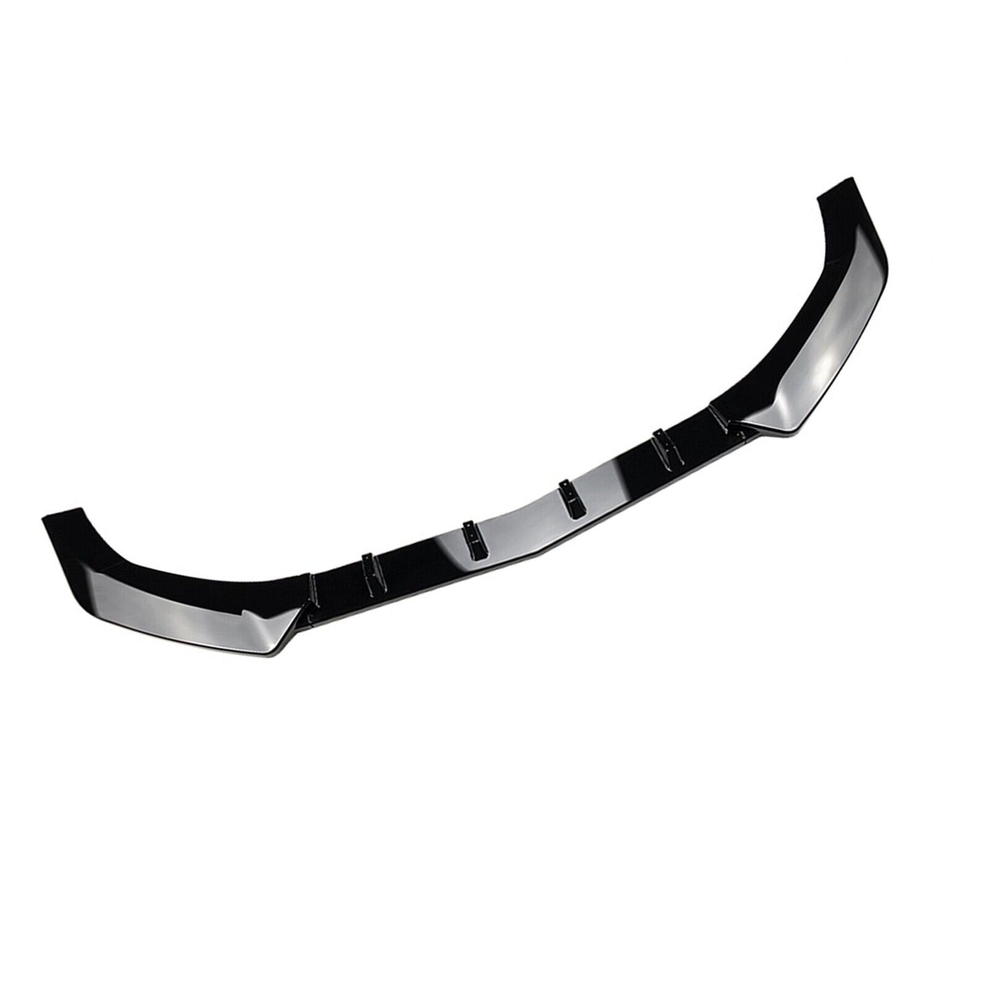 3Pcs Front Bumper Spoiler Lip For Benz E Class Coupe C207 2013-2016 AMG Black