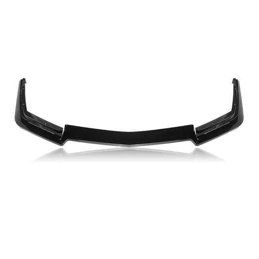 1Set Front Bumper Spoiler Lip Splitter For Cadillac CTS-V 2009-2015 Glossy Black