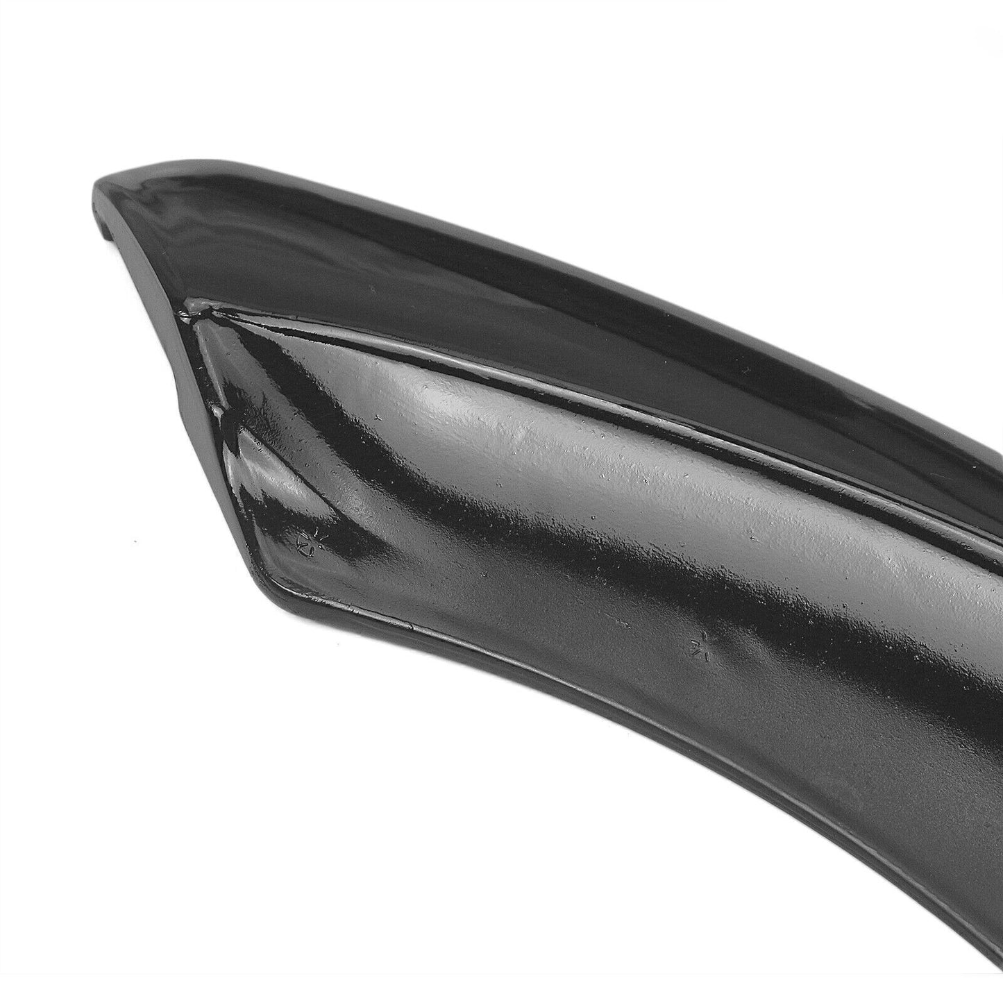 Gloss Black Front Bumper Spoiler Lip For Mercedes Benz E-Class W213 2021 Sport