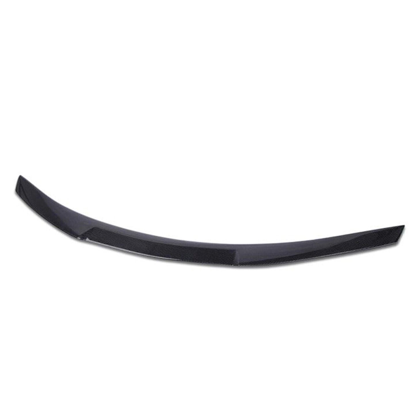 1x Carbon Fiber Car Rear Trunk Spoiler Wing Lip For Infiniti Q60 2016-2023 Black