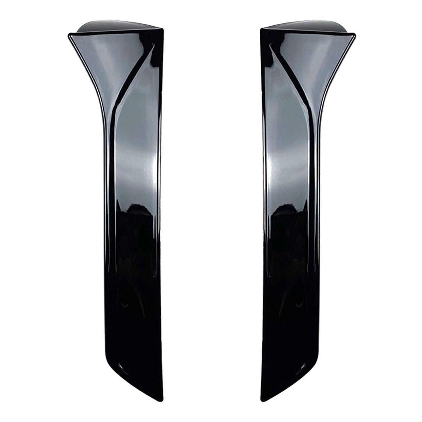 2Pcs Gloss Black Rear Side Spoiler Wing For Seat Leon FR MK3 MK3.5 2013-2021