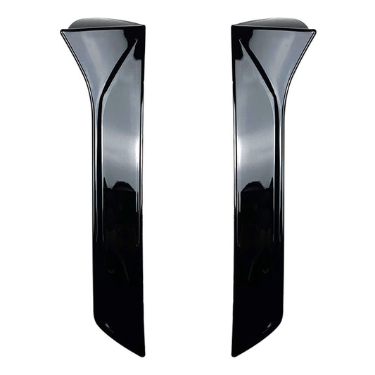 2Pcs Gloss Black Rear Side Spoiler Wing For Seat Leon FR MK3 MK3.5 2013-2021
