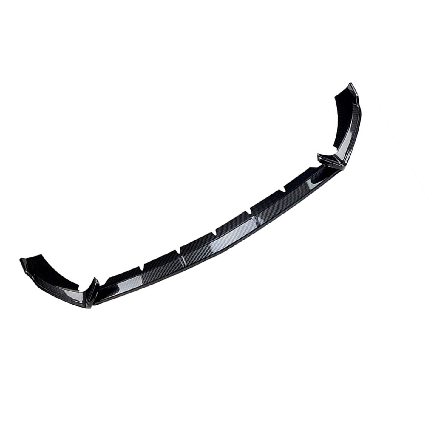 Front Bumper Spoiler Lip For Benz E-Class W213 E260 E300 AMG 2021-2023 Carbon Fiber