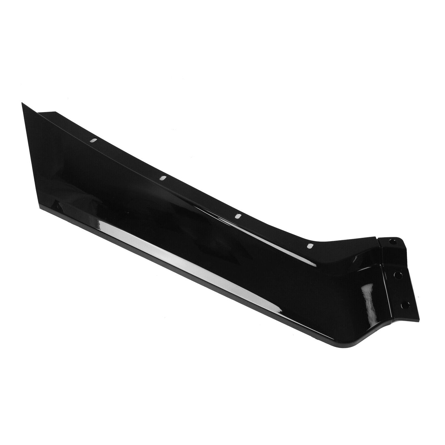 Front Bumper Spoiler Lip Splitter Kit For Corvette C8 All Models 2020-2024 Black