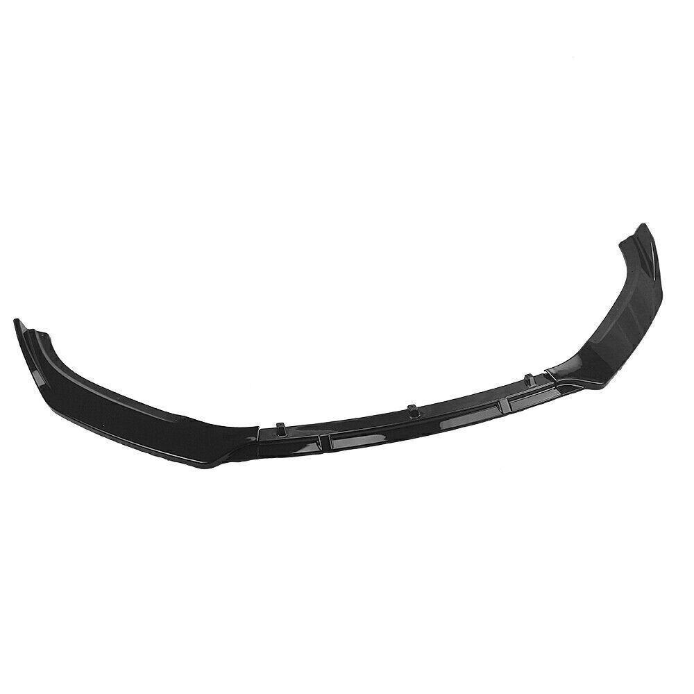Front Bumper Lip Spoiler For MAZDA 3 Axela Sedan 2014 2015 2016-2018 Gloss Black