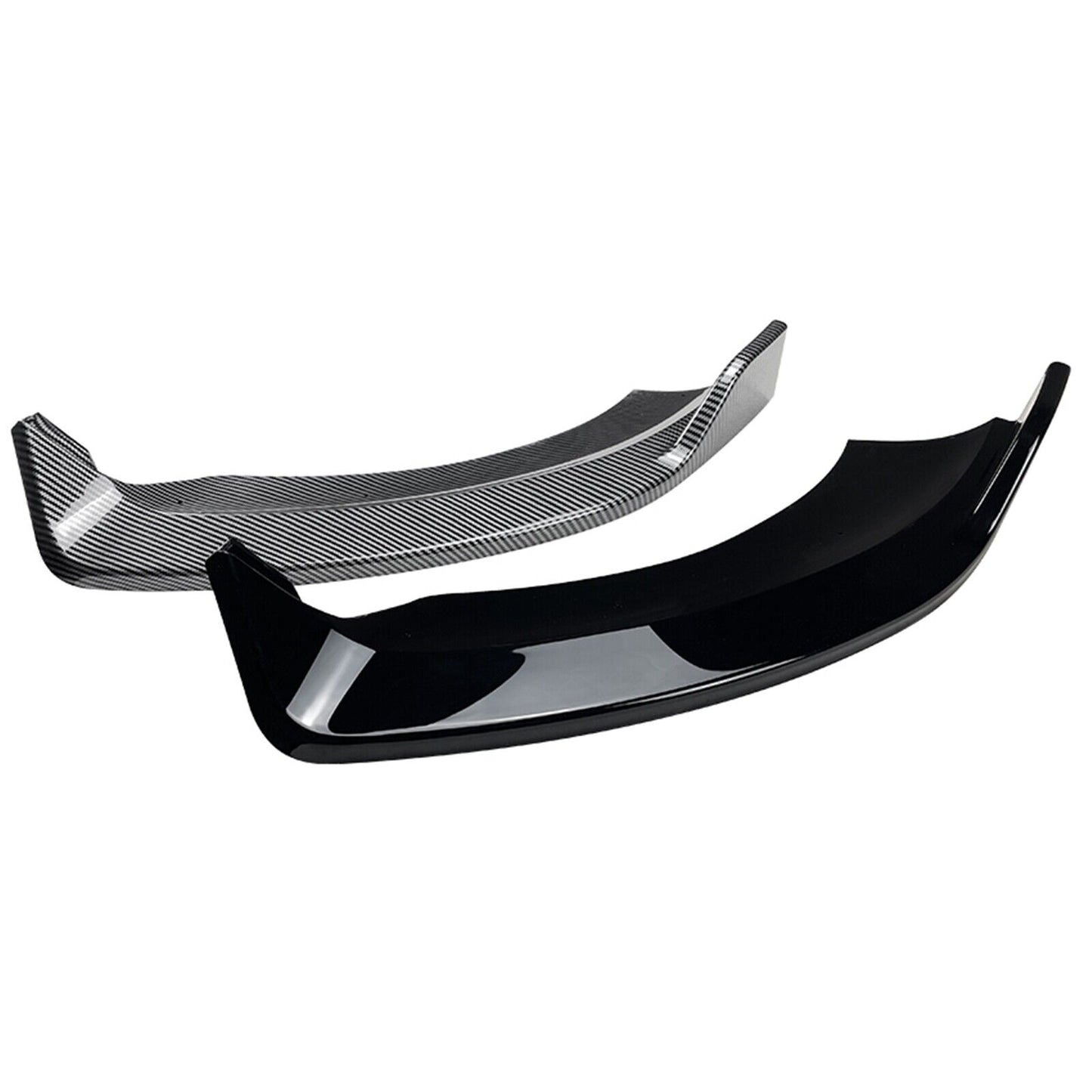 Front Bumper Spoiler Lip Kit For Benz E Class W213 E260 E300 E43 AMG 2017-2019