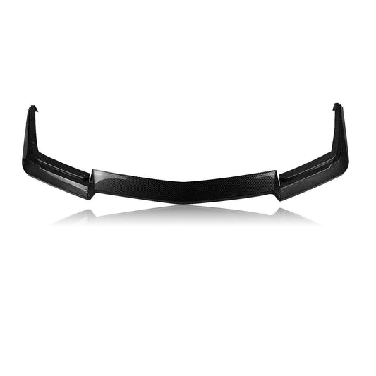 1Set Front Bumper Spoiler Lip Fit For Cadillac CTS-V 2009-2015 Carbon Fiber Look