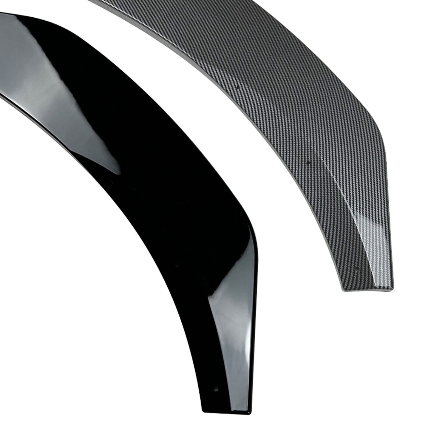 Front Bumper Spoiler Lip For Benz CLA Class C117 CLA200 260 CLA45 AMG 2016-2019