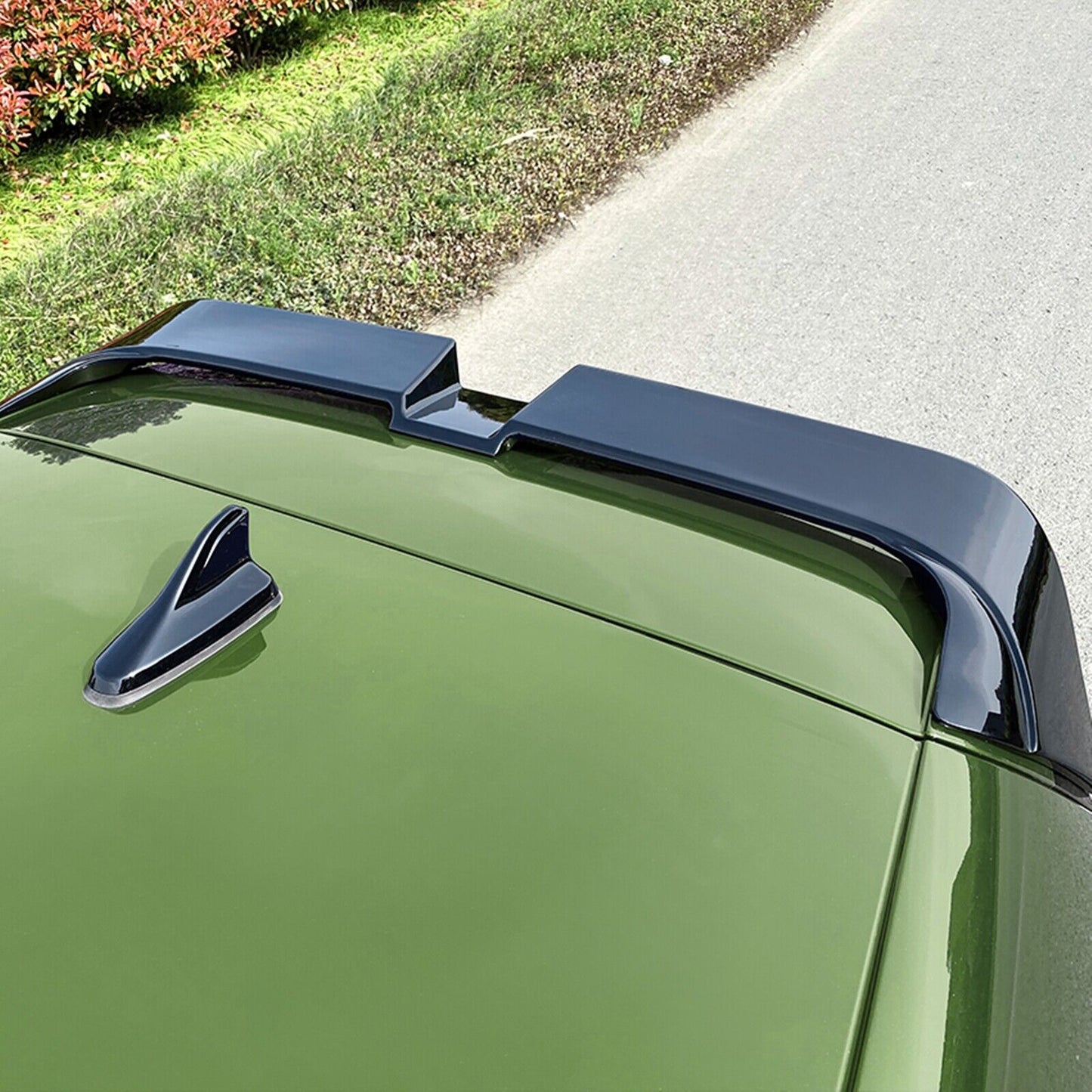 Rear Trunk Lip Wing For VW Golf 8 MK8 GTI R GTD GTE R Line Hatchback 20-23 Black