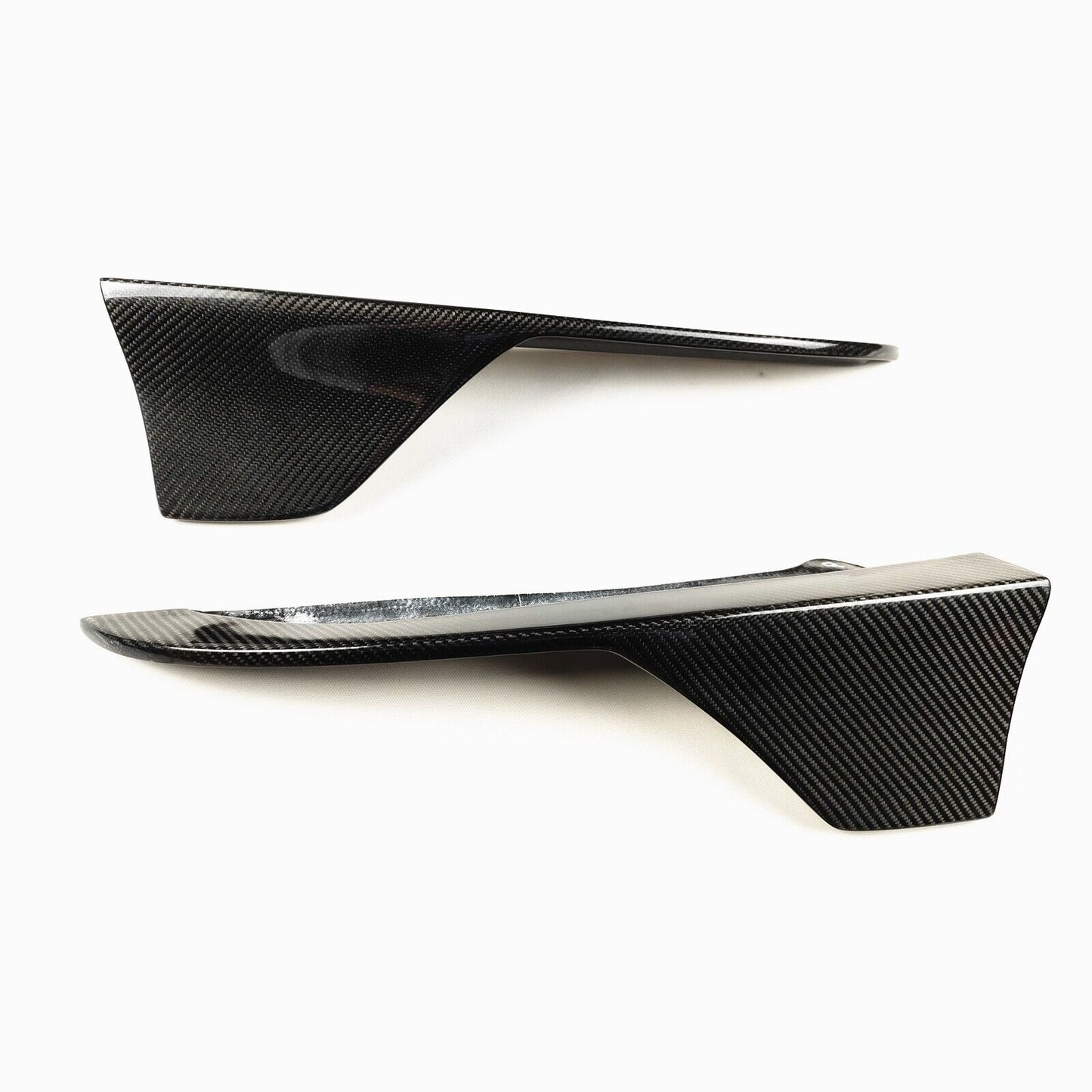 Carbon Fiber Rear Side Splitter Cover For Lexus IS300 IS350 F Sport 2017-2019