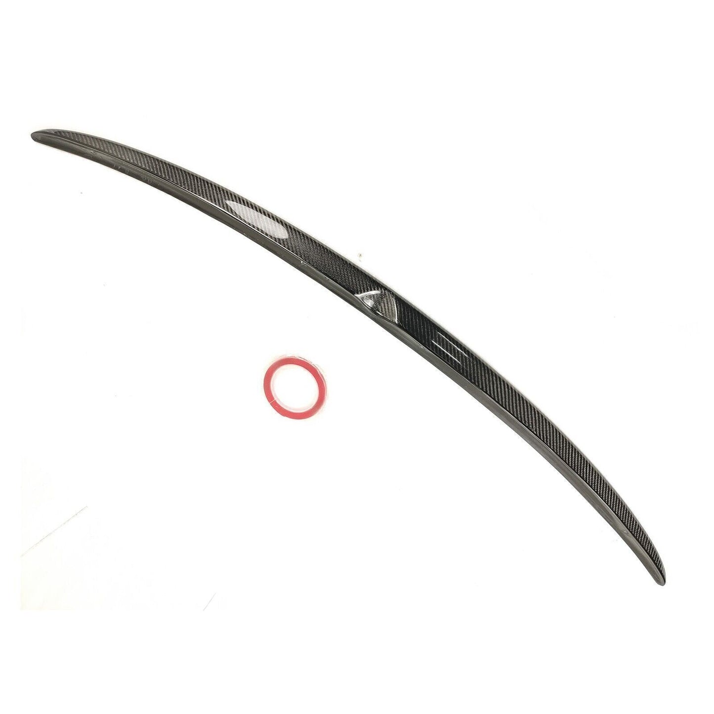 1x Carbon Fiber Car Rear Trunk Spoiler Wing Lip Roof Lid For Saab 9-3 2003-2012