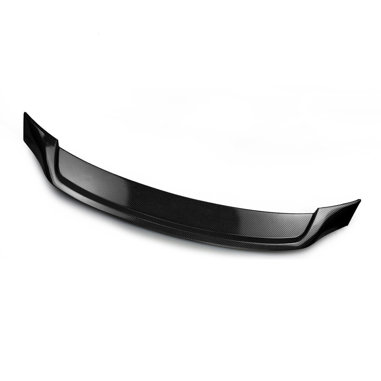 Carbon Fiber Look Rear Bumper Diffuser+Spoiler Lip For Audi A3 RS3 2017-18 Sport