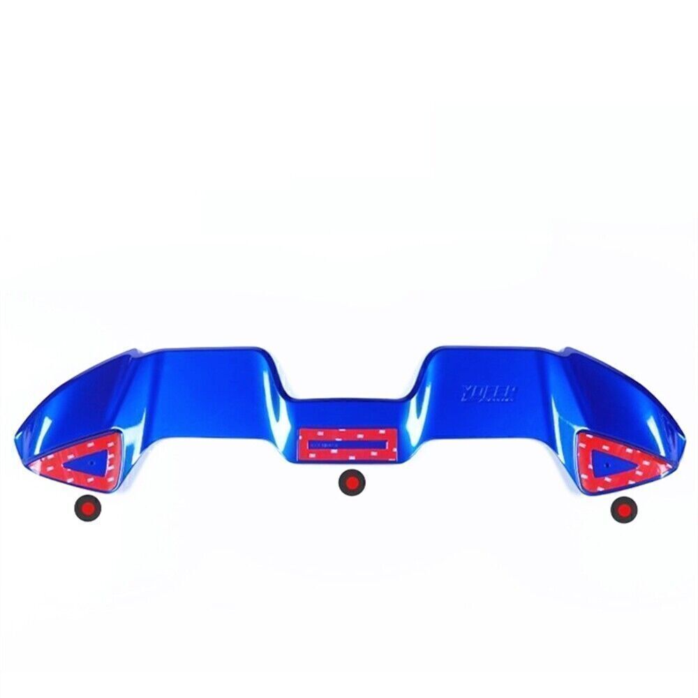 Car Blue Yofer Rear Trunk Spoiler Roof Wing Lip For Honda Fit GK5 2014-2019 New