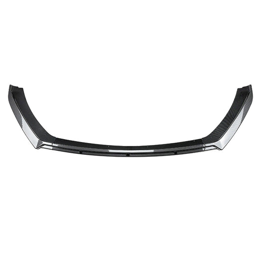 Front Bumper Spoiler Lip Kit For Seat Leon MK3.5 2017-2020 Standard Carbon Look