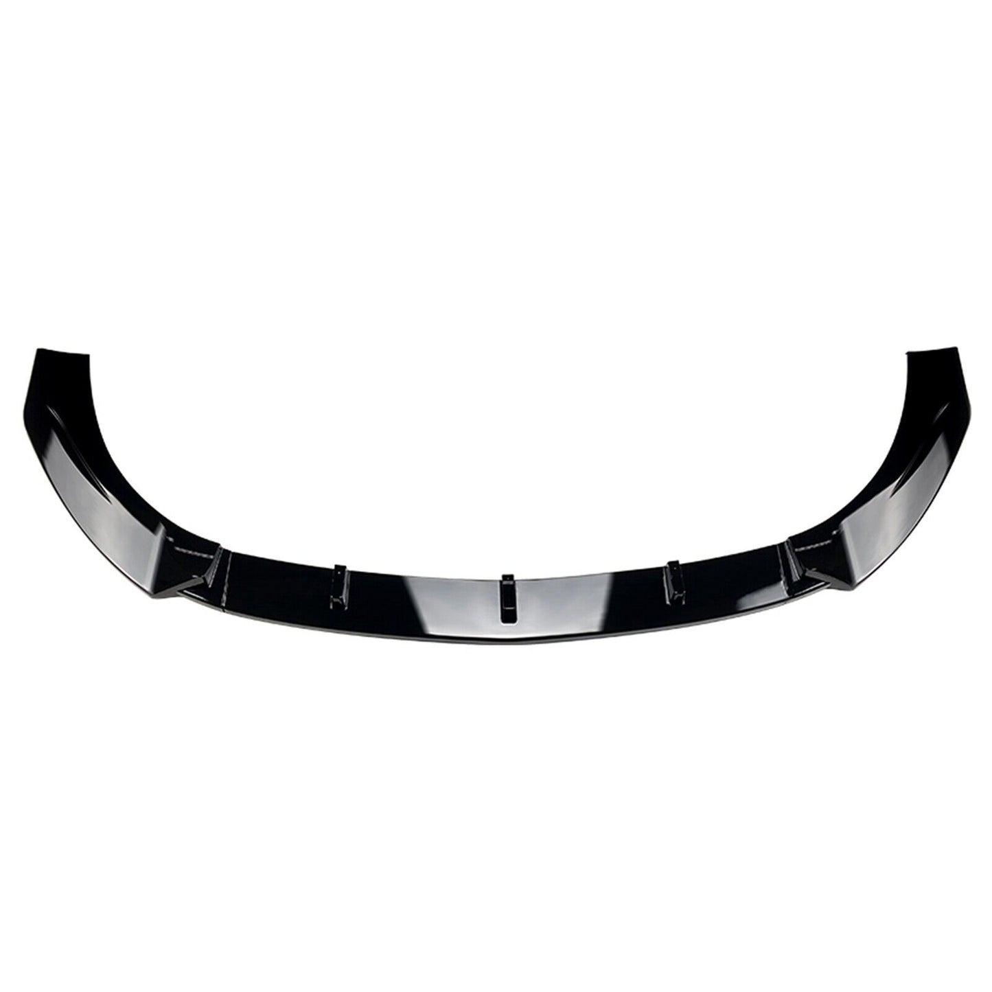 Gloss Black Front Bumper Spoiler Lip Kit For Benz CLA C118 CLA45 AMG 2019-2023