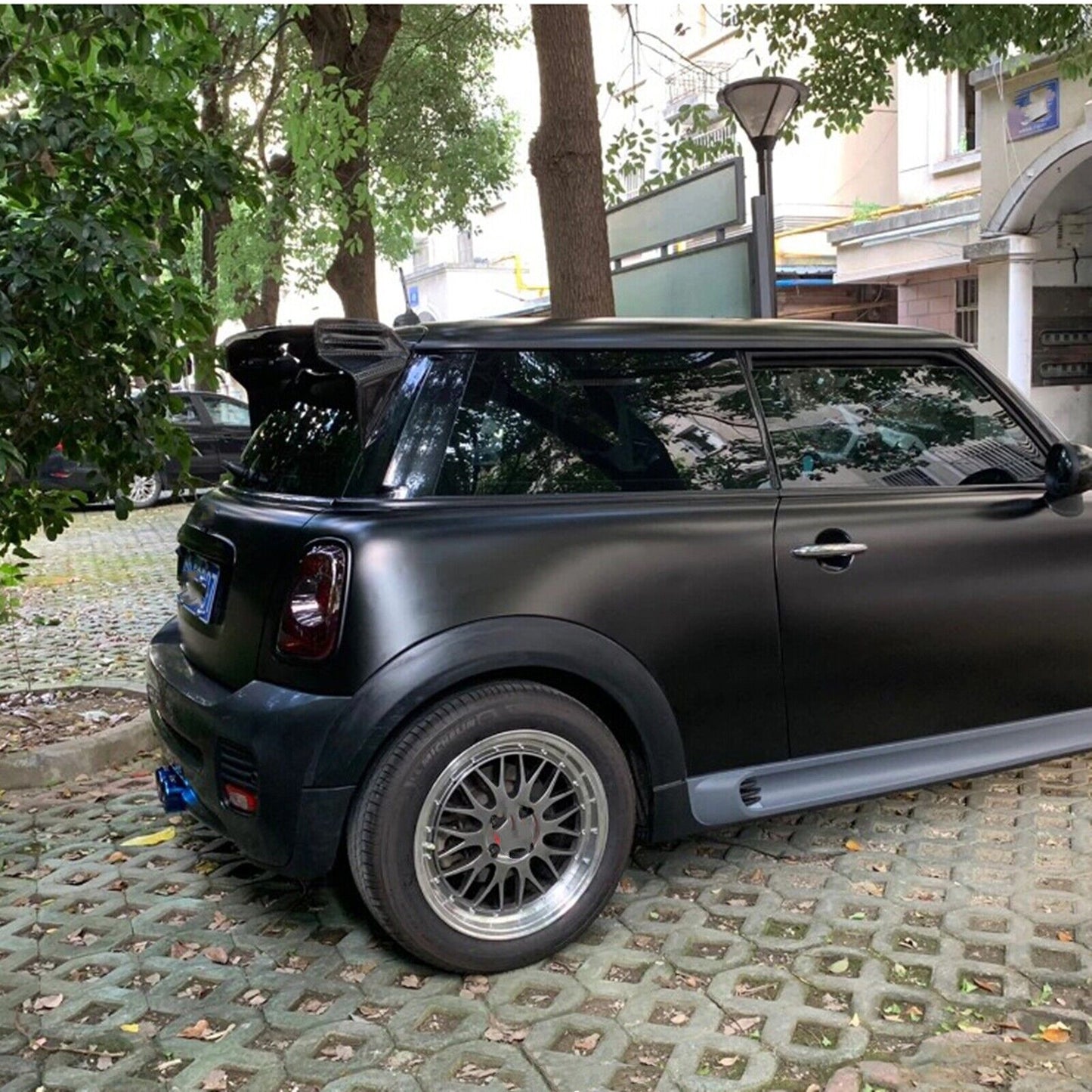 Carbon Fiber Rear Trunk Spoiler Lip Fit For Mini Cooper S R55 R56 R57 R58 07-14