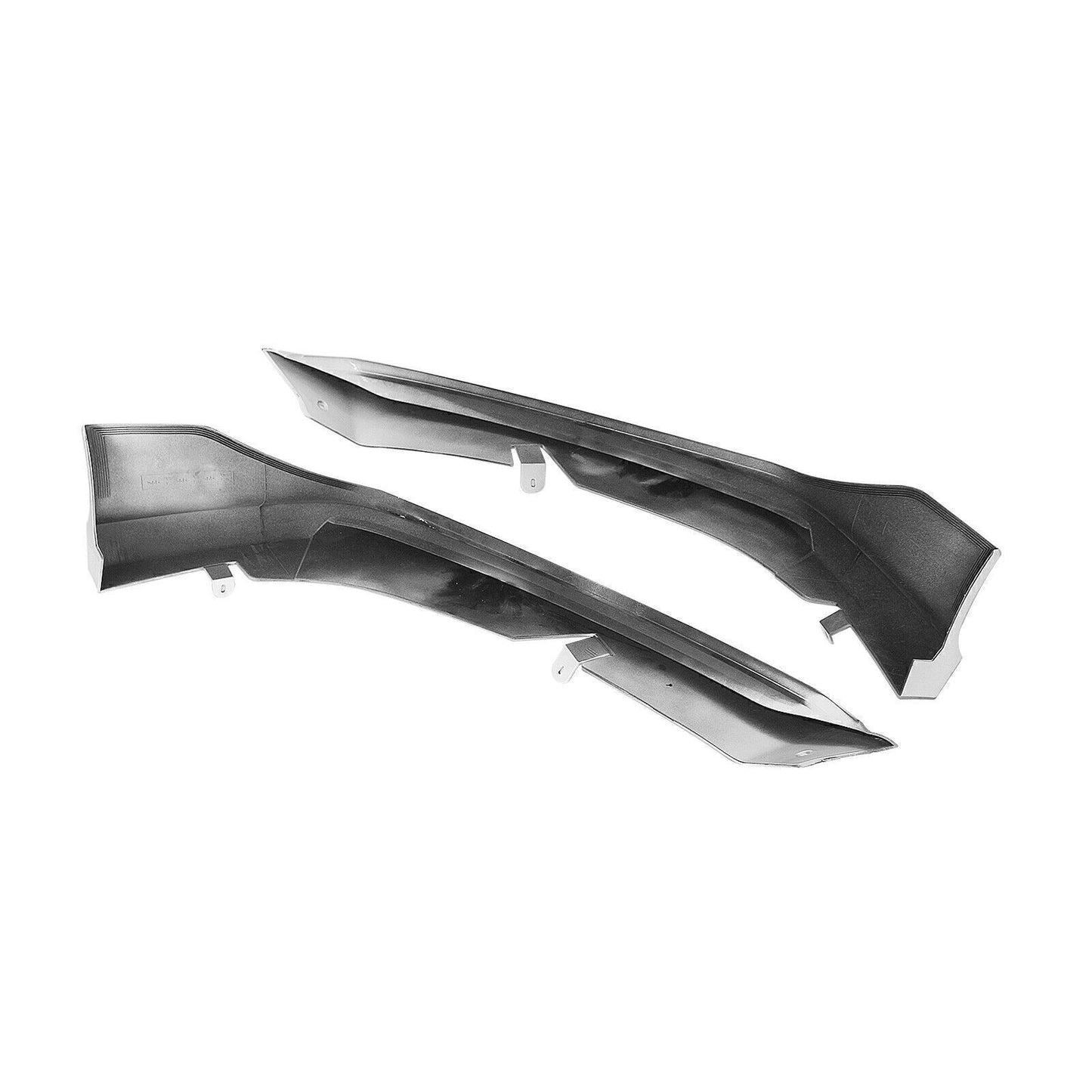 Front Spoiler Rear Diffuser Spliitter Vent Trim Kit For Accord Yofer 2021 White