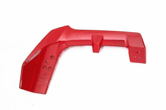 1Pair Rear Roof Spoiler Wing Lip Cover Trim Red For Honda Civic Hatchback 20-21