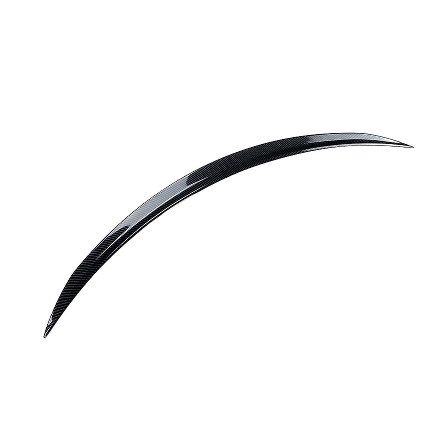Rear Trunk Spoiler Lip For Mercedes Benz C-Class Coupe C205 2015-2021 Carbon Fiber