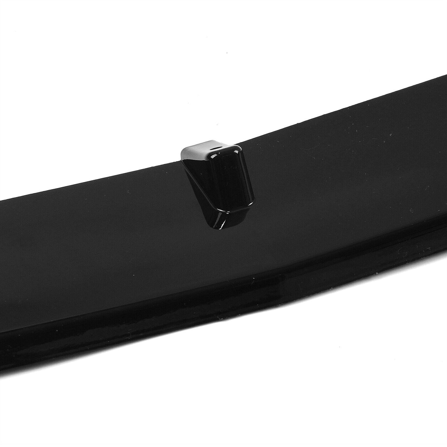 Front Bumper Spoiler Lip For Benz C W206 S206 C200 C260 C43 AMG 2022-2024 Black