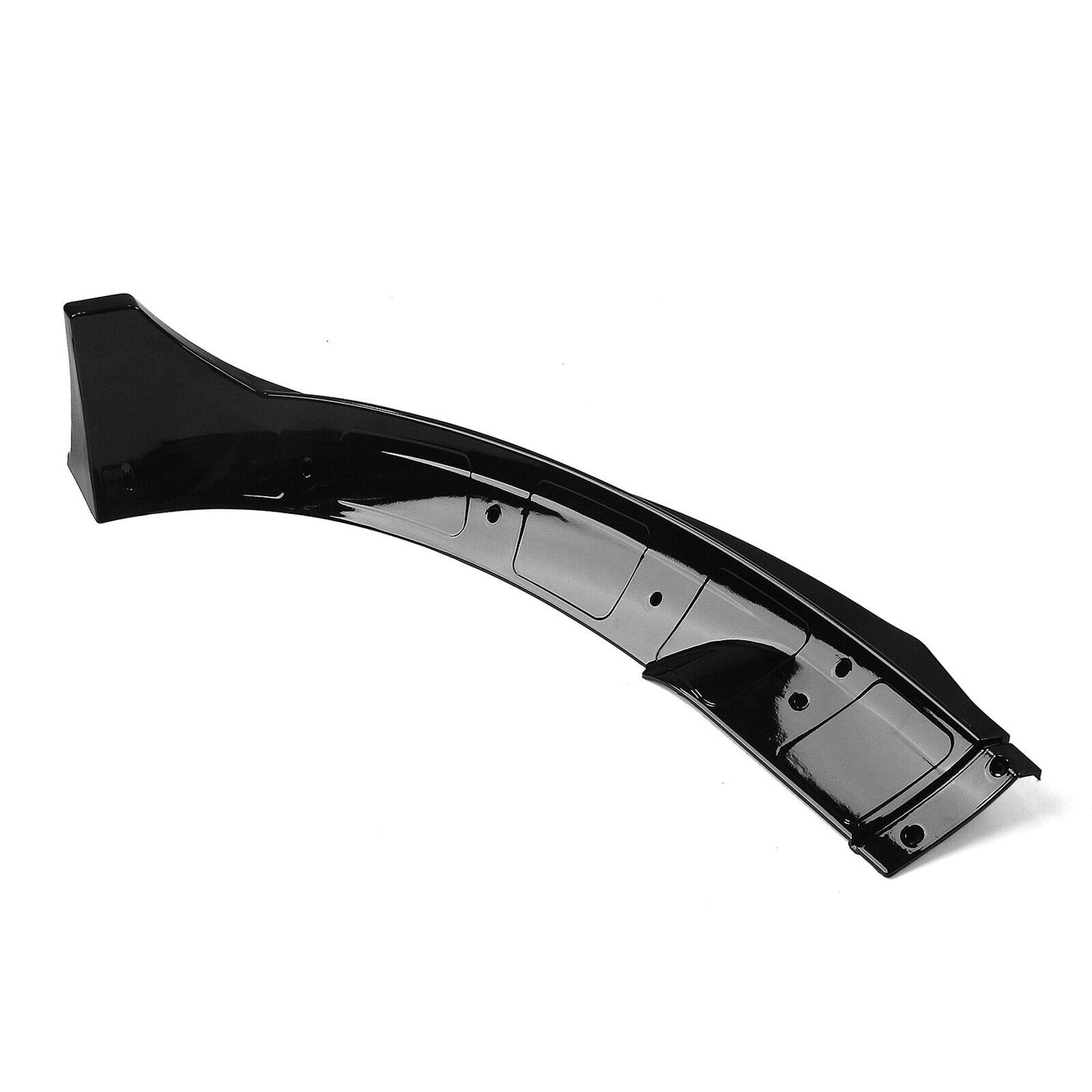 Glossy Black Front Bumper Spoiler Lip Splitter Kit For Tesla Model Y 2020-2023