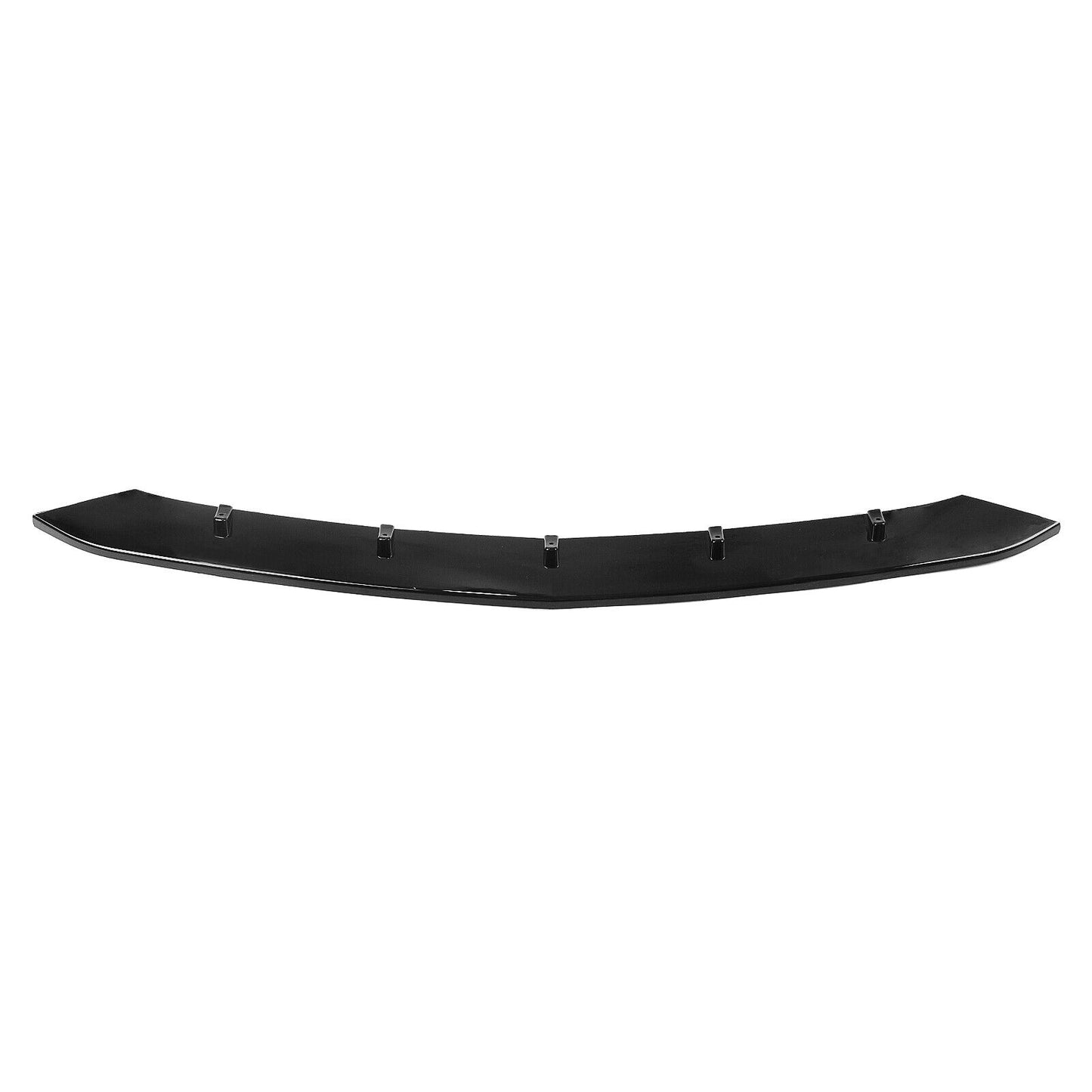 Front Bumper Spoiler Lip For Benz A Class W176 A200 A250 A45 AMG 2015-2018 Black