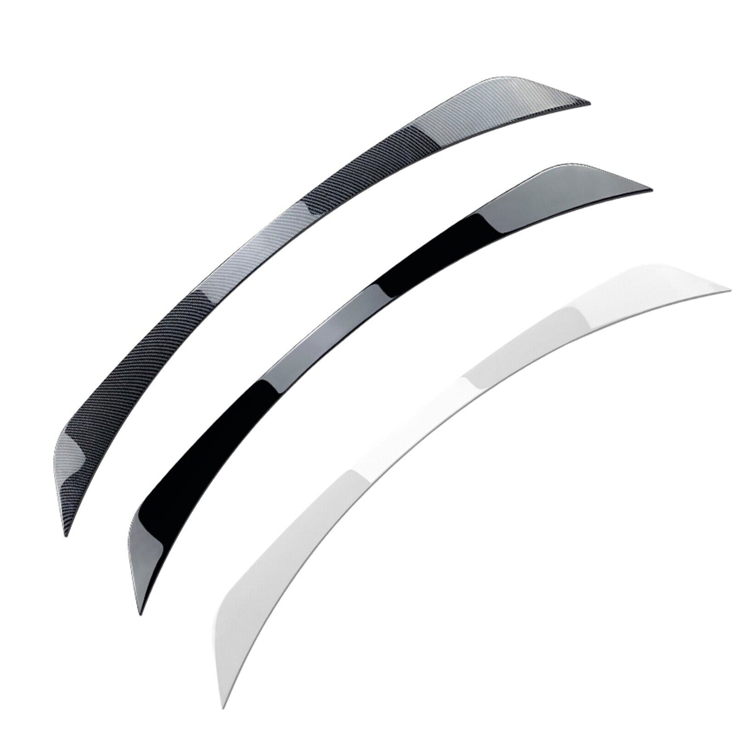 Rear Trunk Spoiler Lip Wing For Benz C-Class W206 C260 C300 2021-2022 Carbon Fiber