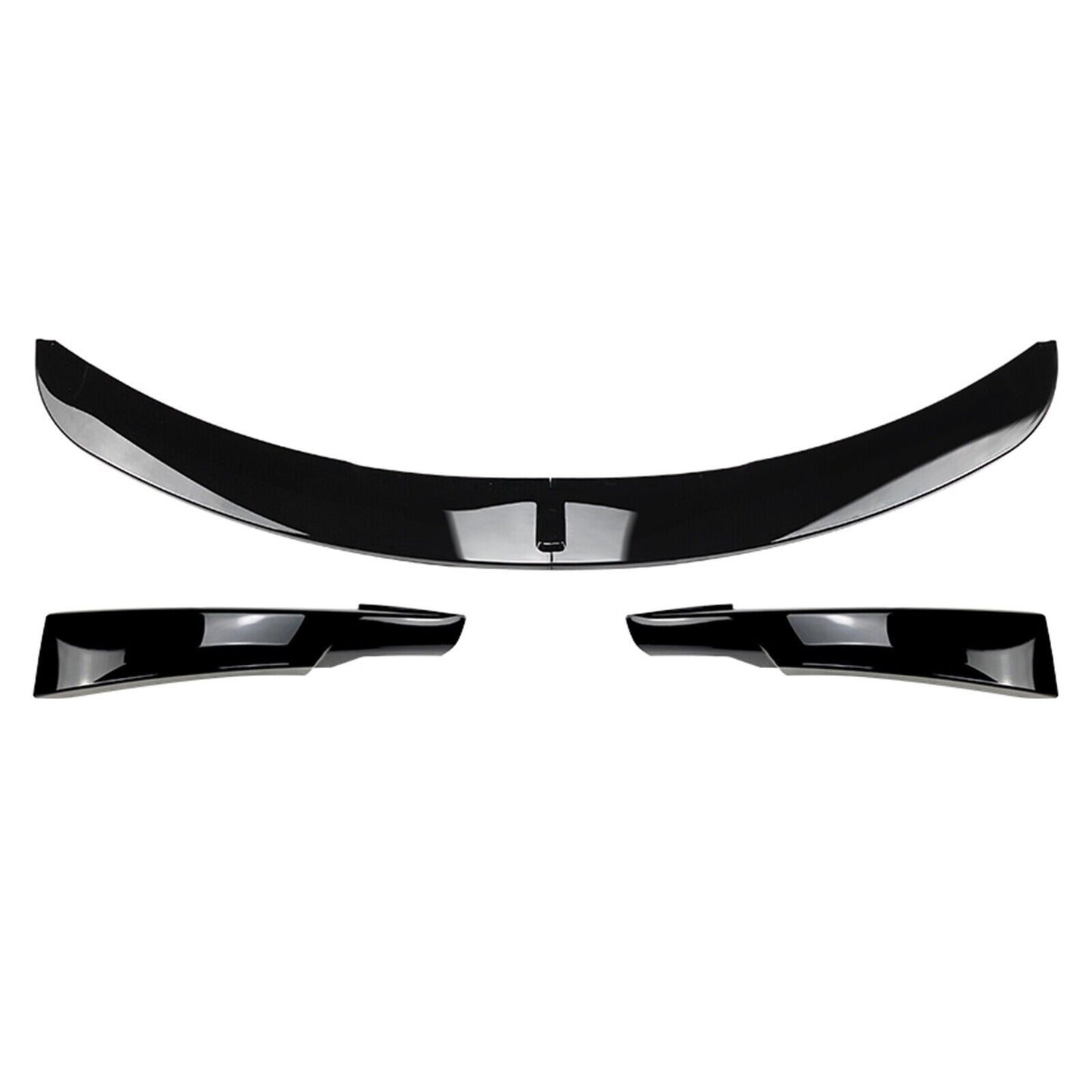 Front Bumper Spoiler Body Kit For BMW 3 Series E90 E91 LCI M Sport 2009-12 Black