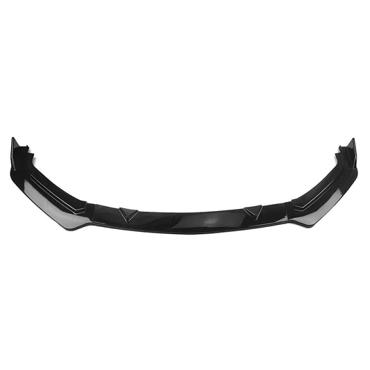 1Set Front Bumper Lip Spoiler Splitter Fit For Infiniti Q60 2017-22 Gloss Black
