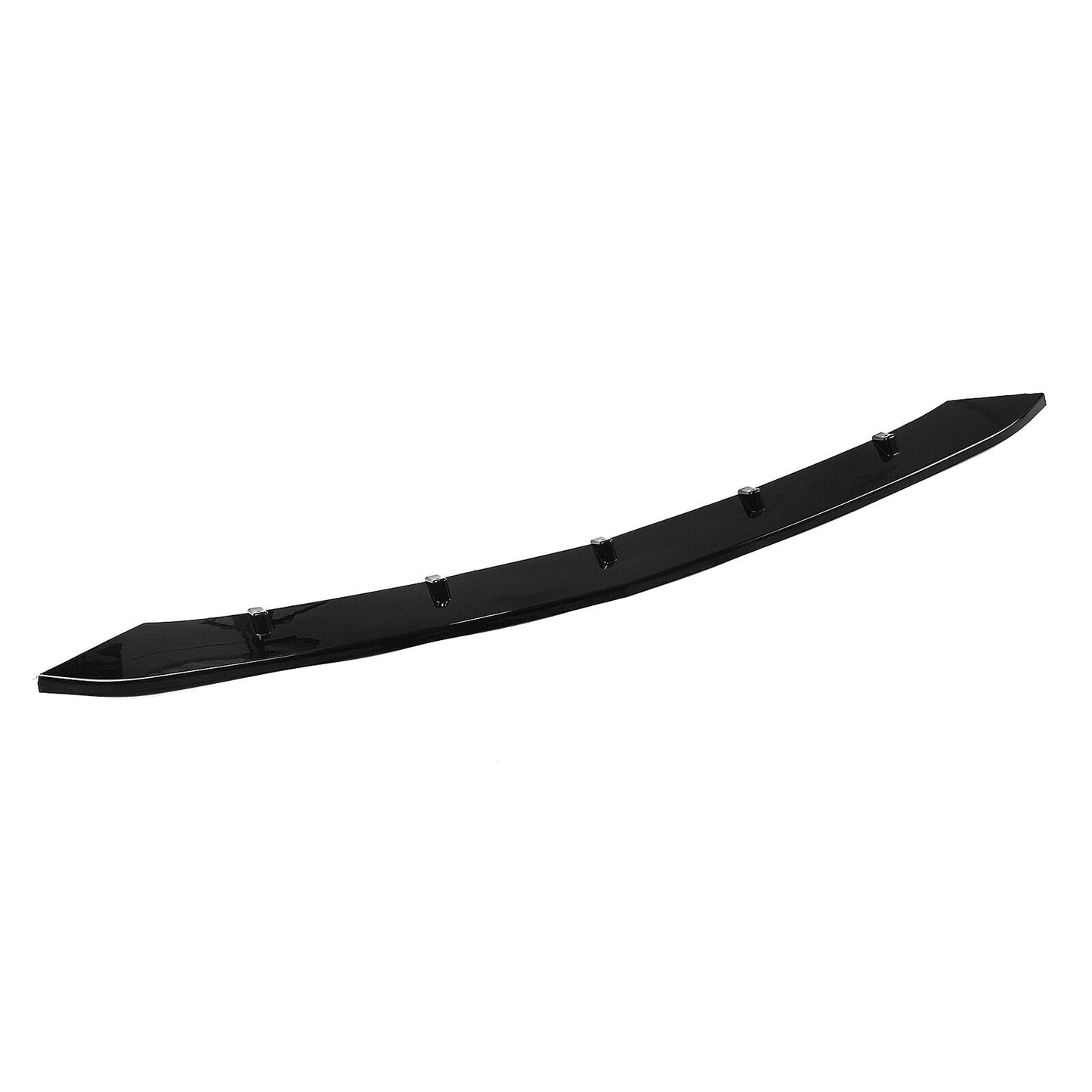 Front Bumper Spoiler Lip For Benz C W206 S206 C200 C260 C43 AMG 2022-2024 Black
