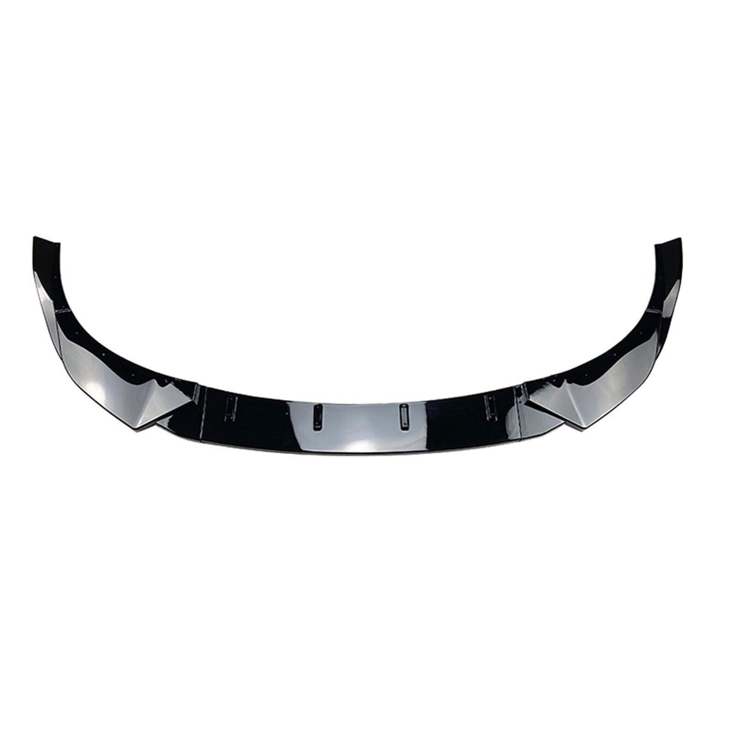 Gloss Black Front Bumper Spoiler Lip For Hyundai I30N MK3.5 Hatchback 2020-2022