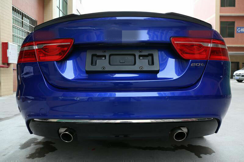 Carbon Fiber Car Rear Trunk Spoiler Wing For Jaguar XE X760 R-Sport 2015-2018