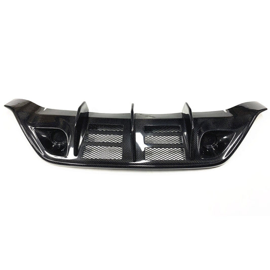 1Pc Carbon Fiber Rear Bumper Diffuser Lip For Nissan Skyline GTR GT-R 2008-2011