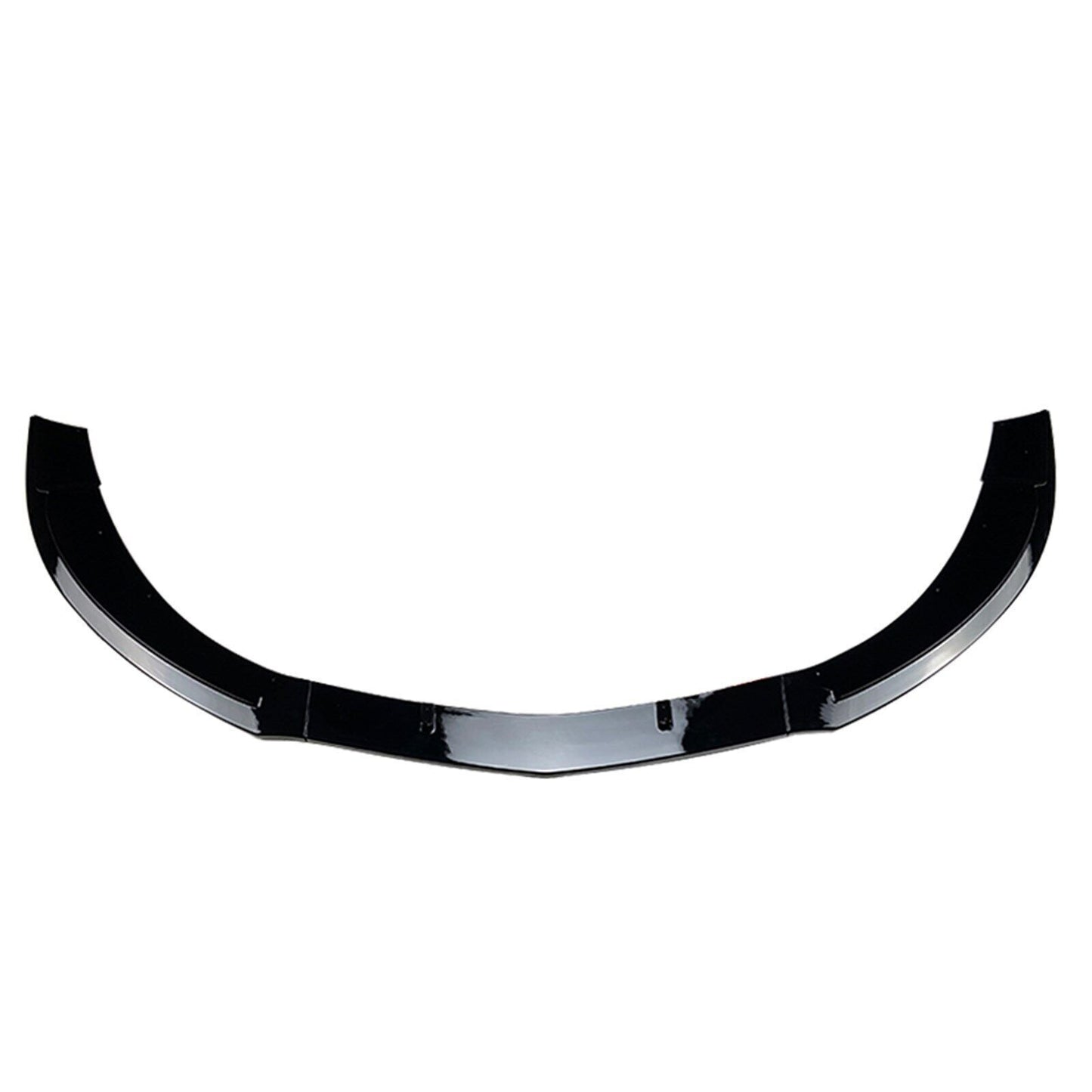 Front Bumper Spoiler Lip For Benz CLA-Class C117 CLA200 CLA45 AMG 2013-15 Black