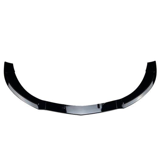 Front Bumper Spoiler Lip For Benz CLA-Class C117 CLA200 CLA45 AMG 2013-15 Black