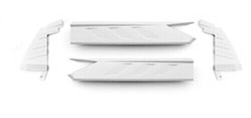 1Set Rear Diffuser Lip + Surround Molding Trim White For Honda Accord 10th 2018+