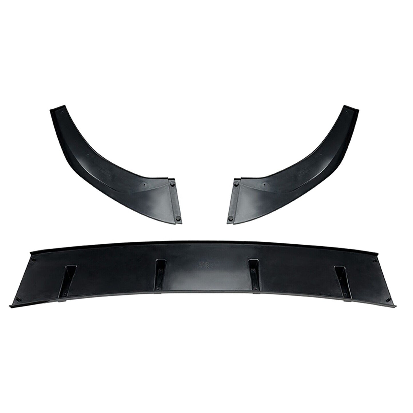 Car Front Bumper Spoiler Lip For Volkswagen Golf 8 MK8 GTI Rline 2020-23 Carbon Fiber