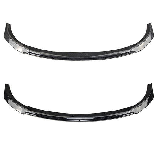 Car Front Bumper Spoiler Splitter Lip For Tesla Model Y 2020 2021-2023 Carbon Fiber