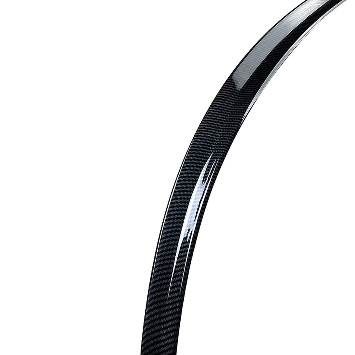 Rear Trunk Spoiler Lip For Mercedes Benz C-Class Coupe C205 2015-2021 Carbon Fiber