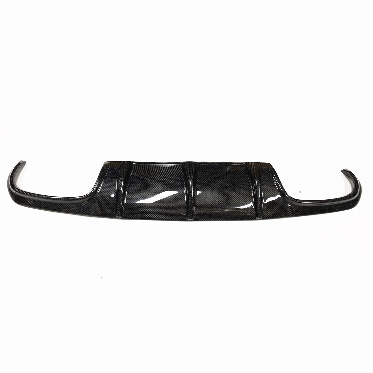 For Benz W209 CLK320 CLK63 AMG 2004-2007 Carbon Fiber Rear Bumper Diffuser Lip