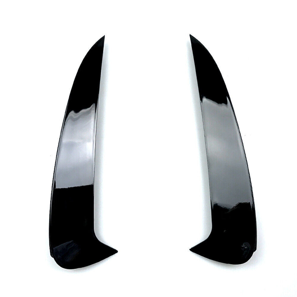 Glossy Black Rear Bumper Spoiler Air Vent Cover For Benz E Class Coupe C238