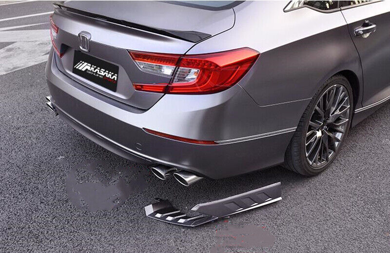 Car Rear Bumper Lip Surround Molding Trim Cover For Honda Accord 2018-2020 Gray